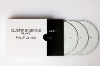 3CD/Coffret Philip Glass: Cluster Ensemble Plays Philip Glass