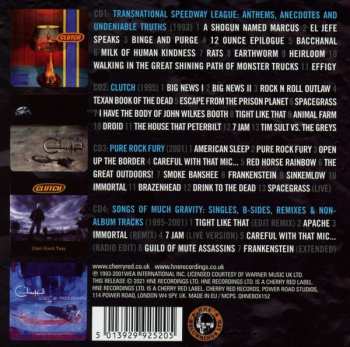 4CD/Coffret Clutch: Songs Of Much Gravity…1993-2001 (Box Set)