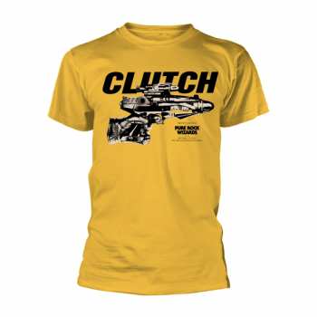 Merch Clutch: T-shirt Pure Rock Wizards (yellow) (phd Megastore Exclusive)