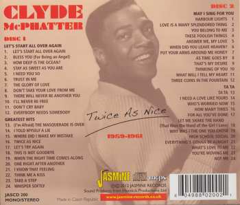 2CD Clyde McPhatter: Twice As Nice 1959-1961