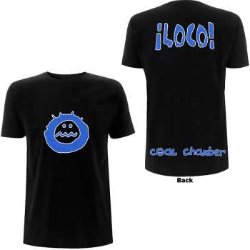Marchandises Coal Chamber: Coal Chamber Unisex T-shirt: Loco (back Print) (small) S