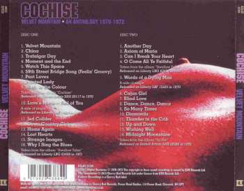 2CD Cochise: Velvet Mountain: An Anthology 1970-1972