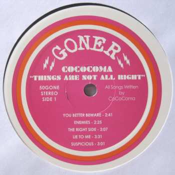 LP Cococoma: Things Are Not All Right