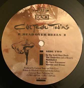 LP Cocteau Twins: Head Over Heels