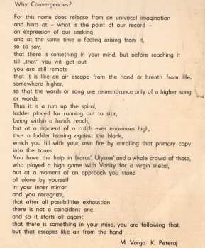 2LP Collegium Musicum: Konvergencie