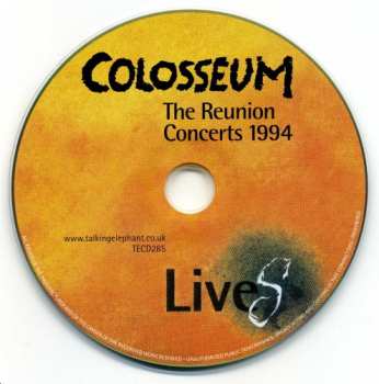 CD Colosseum: Colosseum LiveS (The Reunion Concerts 1994)