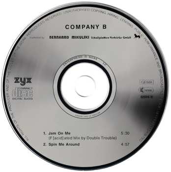 CD Company B: Jam On Me (F(acid)ated Mix)