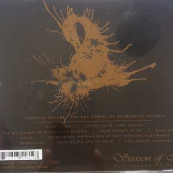 CD Complete Failure: The Art Gospel Of Aggravated Assault