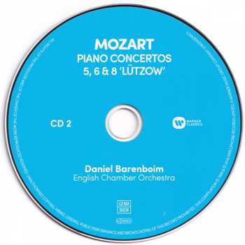 10CD/Coffret Wolfgang Amadeus Mozart: Complete Piano Concertos