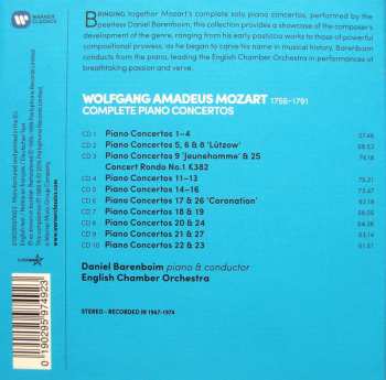 10CD/Coffret Wolfgang Amadeus Mozart: Complete Piano Concertos