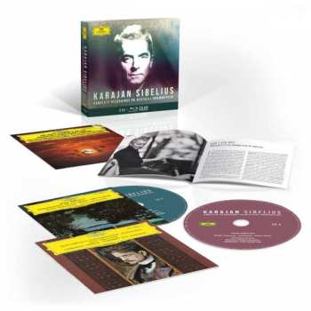 5CD/Coffret/Blu-ray Herbert von Karajan: Karajan Sibelius: Complete Recordings On Deutsche Grammophon