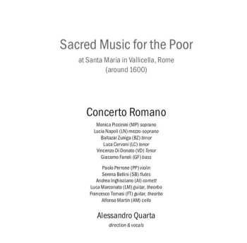 CD Concerto Romano: Sacred Music For The Poor At Santa Maria In Vallicella, Rome