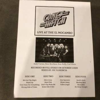 LP Coney Hatch: Live At The El Mocambo LTD | NUM