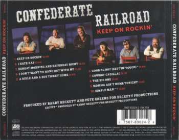 CD Confederate Railroad: Keep On Rockin'