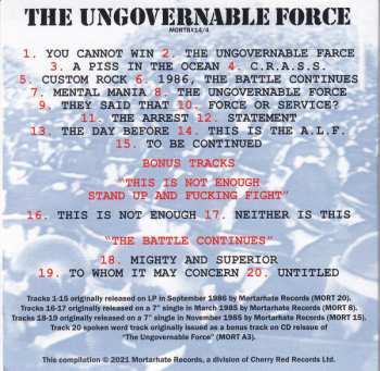 5CD/Coffret Conflict: Statements Of Intent 1982-1987
