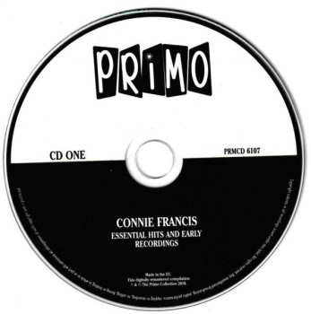 2CD Connie Francis: Essential Hits And Early Recordings