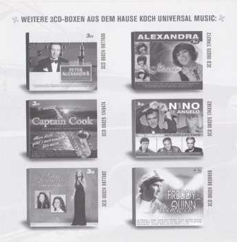 3CD/Coffret Connie Francis: Schöner Fremder Man - Die Hit-Collection
