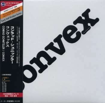 CD Conrad Schnitzler: Convex LTD