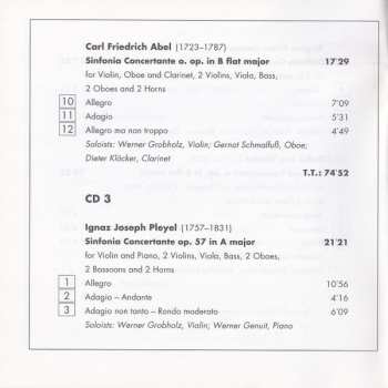 3CD The Academy Of St. Martin-in-the-Fields: Symphonies Concertantes