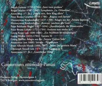 CD Consortium Musicum Passau: Donaubarock I - Geistliche Kammermusik Von Ulm Bis Wien