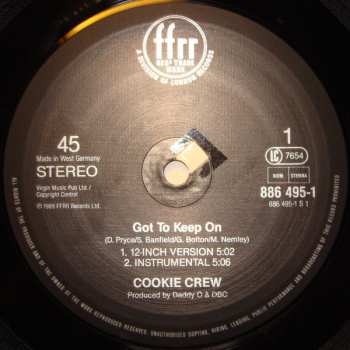 LP The Cookie Crew: Got To Keep On