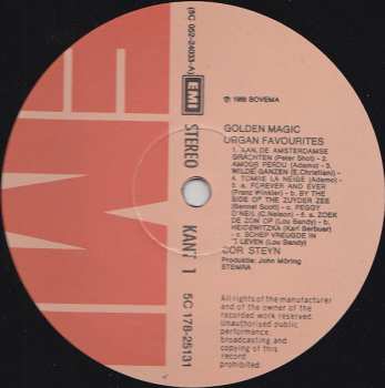 2LP Cor Steyn: Golden Magic Organ Favourites