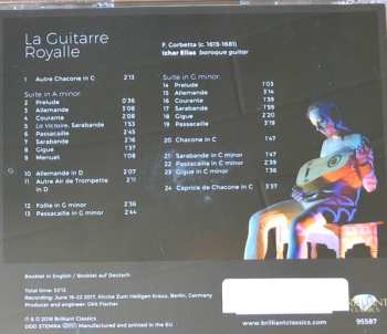 CD Izhar Elias: La Guitarre Royalle