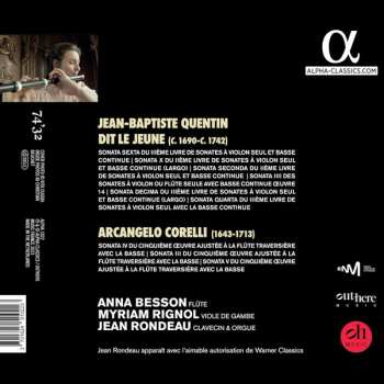 CD Jean Rondeau: Flute Sonatas