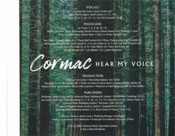 CD Cormac Thompson: Hear My Voice