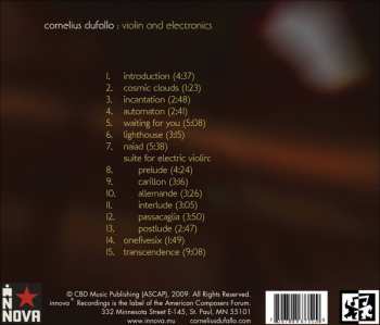 CD Cornelius Dufallo: Dream Streets