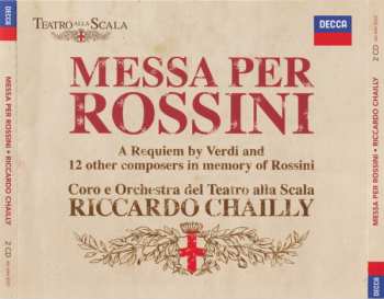 2CD Orchestra Del Teatro Alla Scala: Messa Per Requiem (A Requiem By Verdi And 12 Other Composers In Memory Of Rossini)