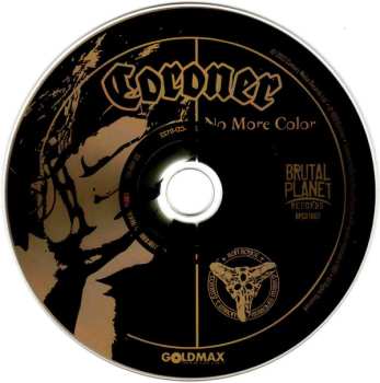 CD Coroner: No More Color CLR | LTD