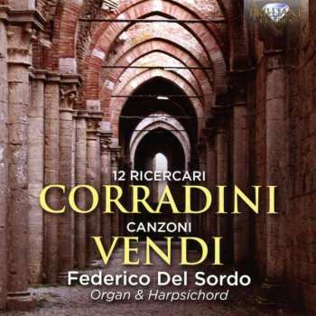 CD Federico Del Sordo: 12 Ricercari / Canzoni