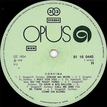 LP Corvina: Corvina