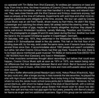 CD Cosmic Circus Music: Wiesbaden 1973