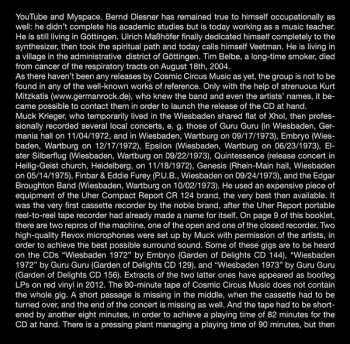 CD Cosmic Circus Music: Wiesbaden 1973