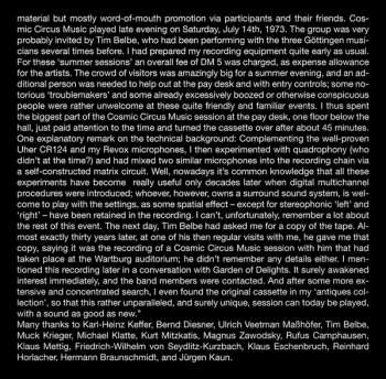 CD Cosmic Circus Music: Wiesbaden 1973