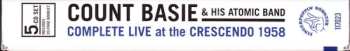 5CD Count Basie Orchestra: Complete Live At The Crescendo 1958 LTD | DLX
