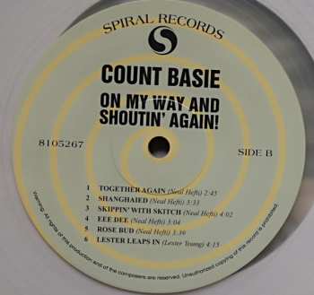 LP Count Basie Orchestra: On My Way & Shoutin' Again! LTD | CLR