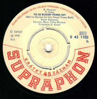 SP Country Beat Jiřího Brabce: To Se Budem Príma Mít / Háj Modřínů