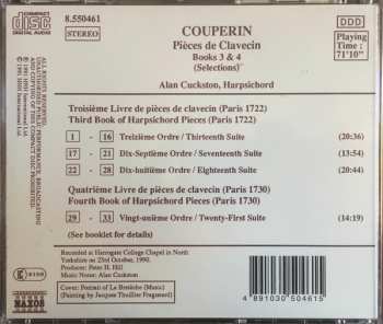 CD François Couperin: Pieces de Clavecin, Books 3 & 4 (Selections)