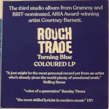 LP Courtney Barnett: Things Take Time, Take Time CLR | LTD