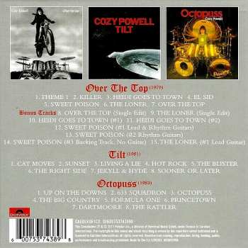 3CD/Coffret Cozy Powell: The Polydor Years