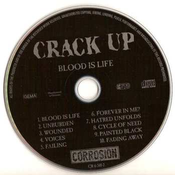 CD Crack Up: Blood Is Life
