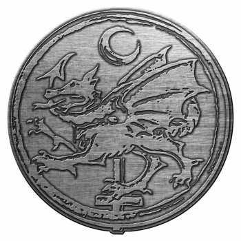 Merch Cradle Of Filth: Plaque Order Of The Dragon Acier