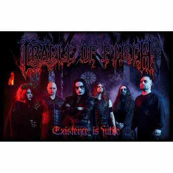 Merch Cradle Of Filth: Poster textile Existence Is Futile