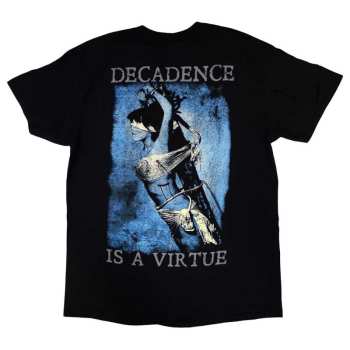Marchandises Cradle Of Filth: Cradle Of Filth Unisex T-shirt: Decadence (back Print) (small) S