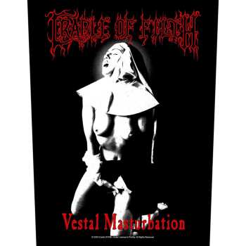 Merch Cradle Of Filth: Décoration arrière Vestal Masturbation