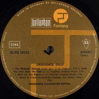 LP Creedence Clearwater Revival: Creedence Gold