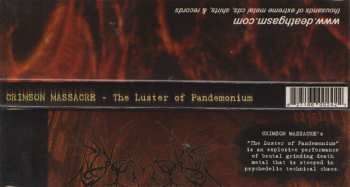 CD Crimson Massacre: The Luster Of Pandemonium